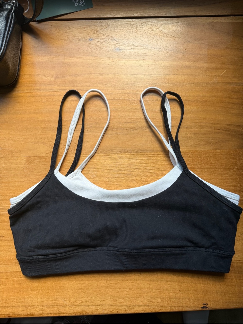 ALO Airbrush Double Up Bra